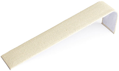 Novel Box Slim Bracelet & Watch Jewelry Display Ramp In Beige