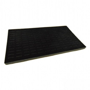 144 Ring Jewelry Tray Foam Black Velour Liner Insert