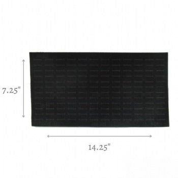144 Ring Jewelry Tray Foam Black Velour Liner Insert