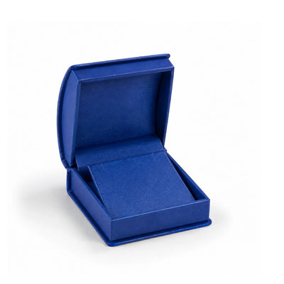 Leatherette Roll Top Medium Earring/Pendant Box