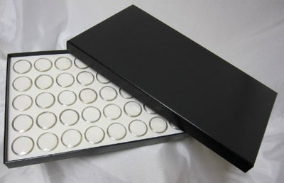 Black Tray & Cover, includes 50 Gem Jar Insert