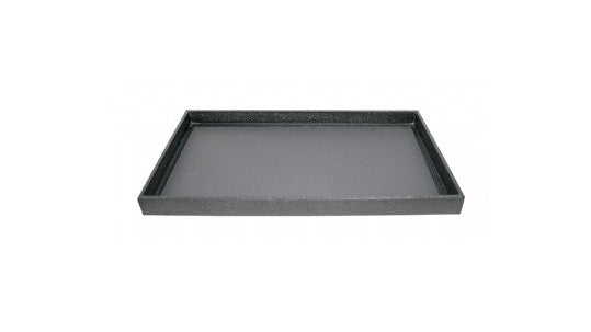 Black Standard Size Utility Tray, 1"