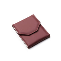 Burgundy Leatherette Large Pearl Folder – Novel Box