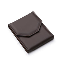Chocolate Leatherette Large Pearl Folder