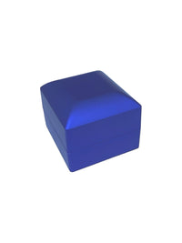 Blue Leatherette LED Ring Box