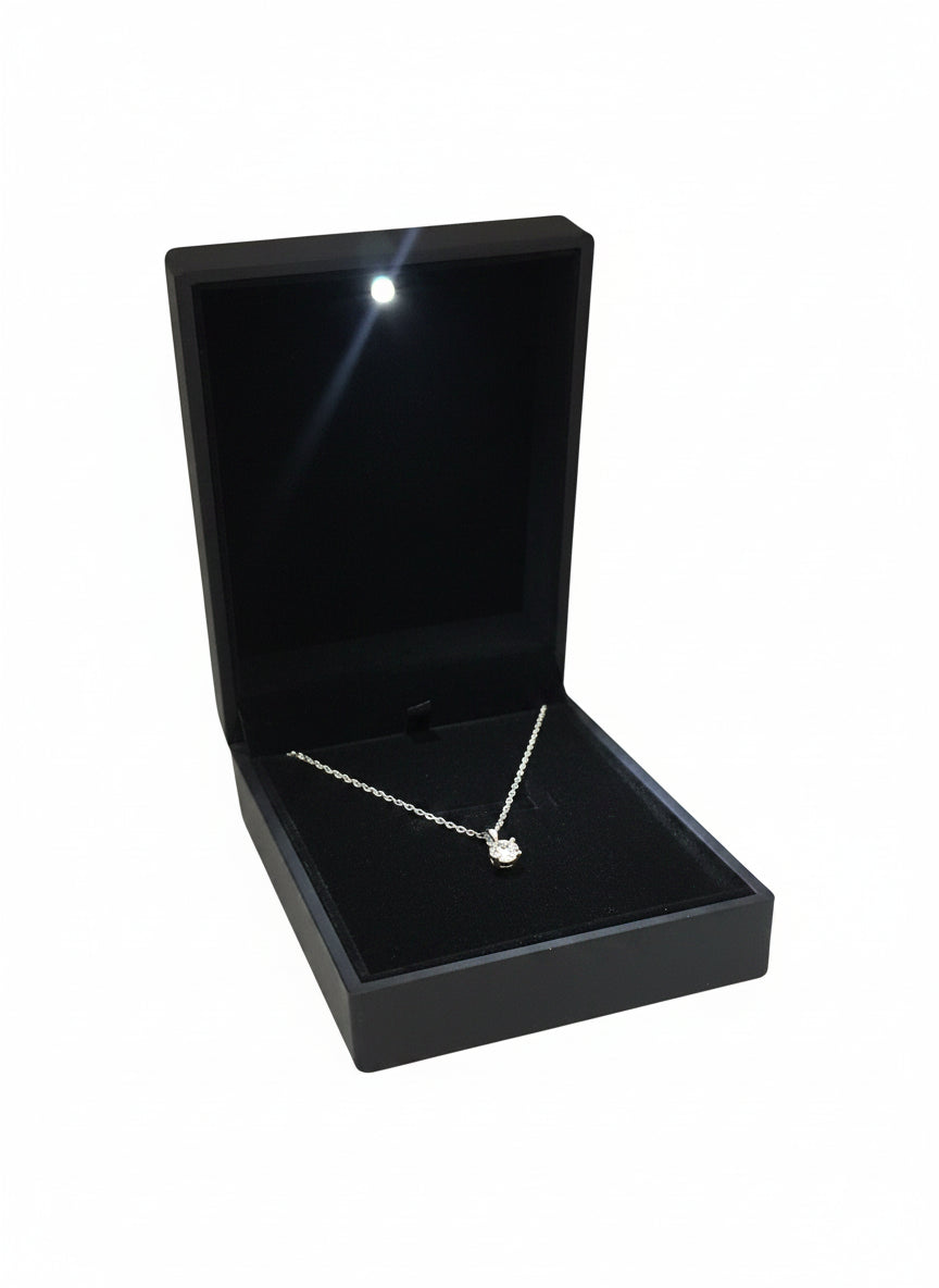Black Open Soft Touch LED Pendant Box