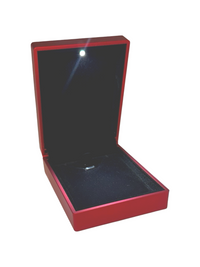 Red Open Soft Touch LED Pendant Box