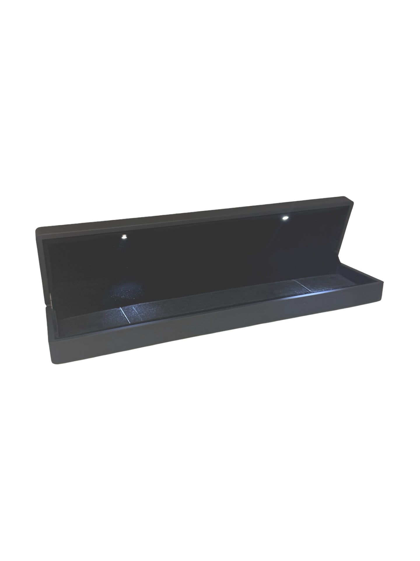 Black Leatherette LED Bracelet Box