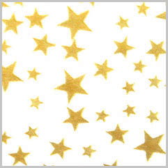 Gold Stars Precious Metals Tissue Paper 