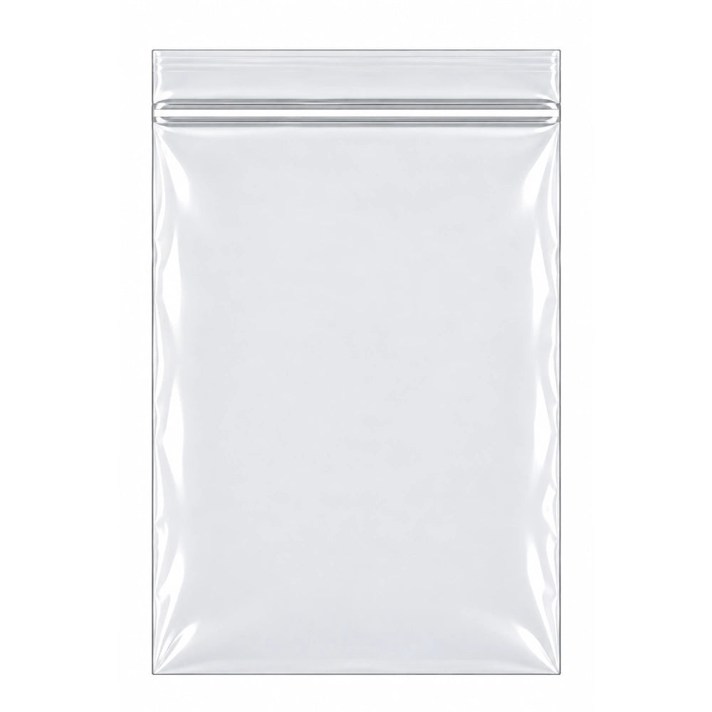 2 Mil Plain Zip Lock Bags 6 x 9 (x1000)