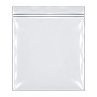 2 Mil Plain Zip Lock Bags 8 x 10 (x1000)