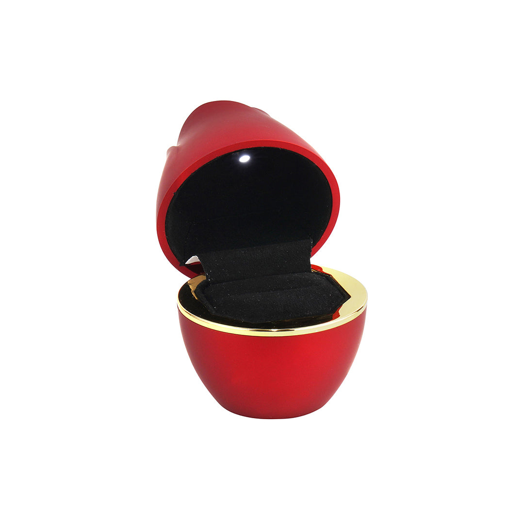 Rose Shaped LED Ring Box