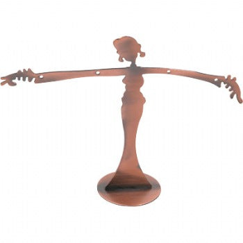 Copper/ Metal Lg. lady Earring Display