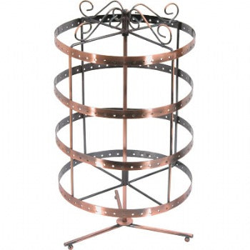 Copper/ Metal Rotating earring Display