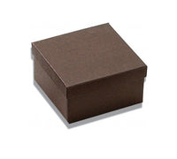 Superior Chocolate Kraft Paper Cotton Filled Boxes (x100) - Made in USA