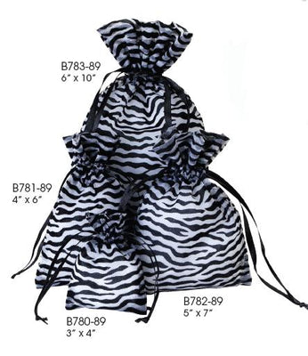 Sheer Animal Print Pouch Medium