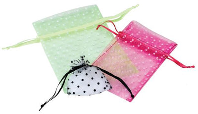 Dotted Tulle Bag Large