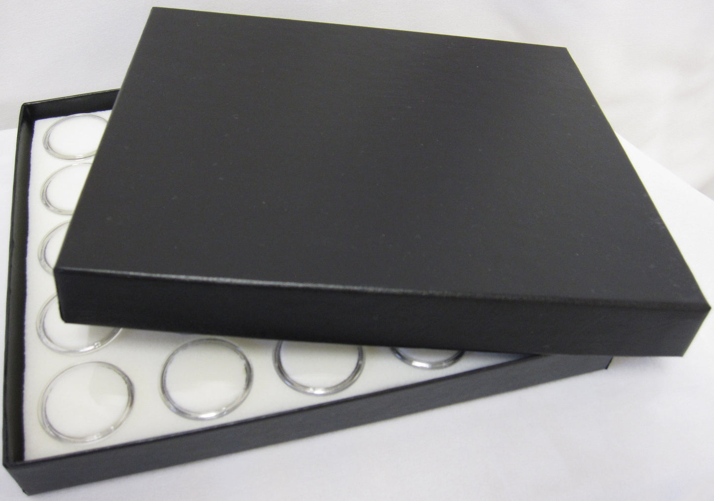 Black Tray & Cover, includes 25 Gem Jar Insert