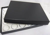 Black Tray & Cover, includes 25 Gem Jar Insert