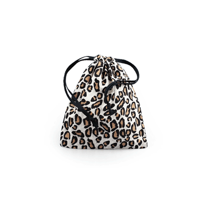 Animal Print Cotton Pouches Large