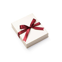 Burgundy Leatherette Large Pearl Folder – Novel Box