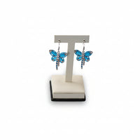 Chocolate/Beige Tall Earring Stand