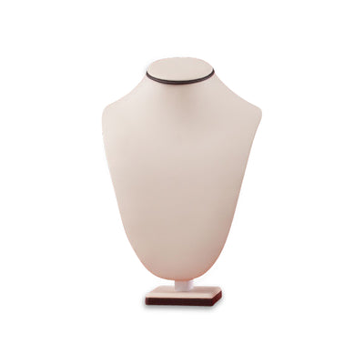 Chococlate/Beige Leatherette X-Large Wood Neckform