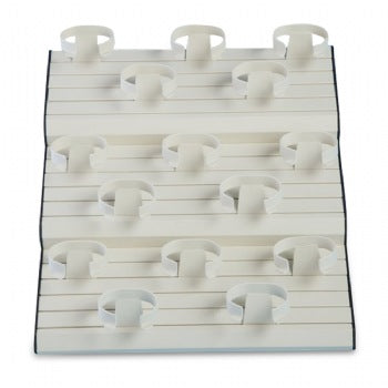 Chocolate/Beige Leatherette 15 Watch Display