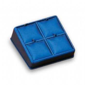 Navy Blue Leatherette 6 Pendant Stand