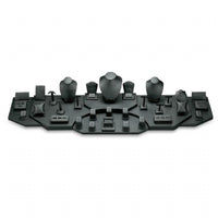5' Black Leatherette Showcase Display Set