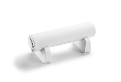 White Leatherette Bangle Bar
