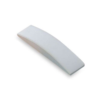 White Leatherette Small Bracelet Dome