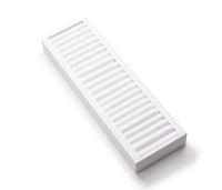 White Leatherette Long Bangle Holder