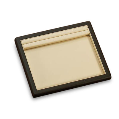 Chocolate/Beige Leatherette Counter Pad