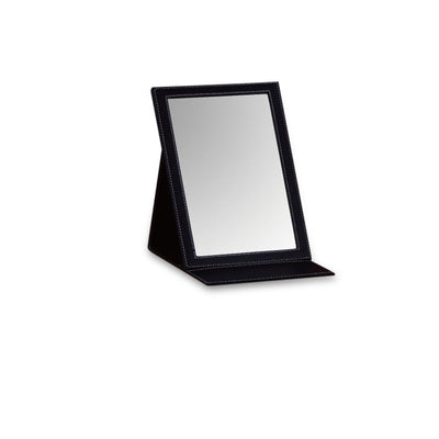 Black Large Rectangle Foldable Mirror