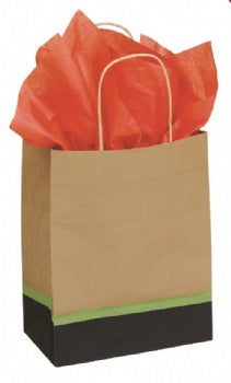 Modern Kraft Paper Shoppers