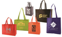 White Color Non-Woven Tote Bags