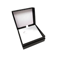 Black opened Fantasy Earring/Pendant/Hoops Box