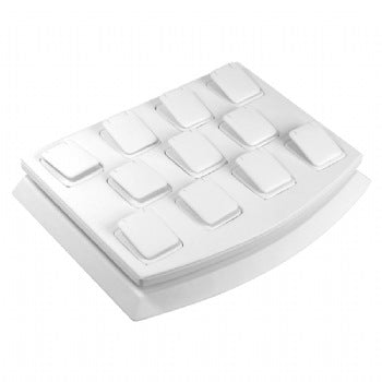 Faux Leather 11-Pendant Display