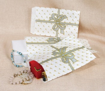 Silver Bow Paper Bags (x1000)