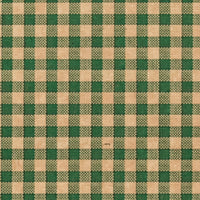 Green Kraft Gingham Tissue Paper 
