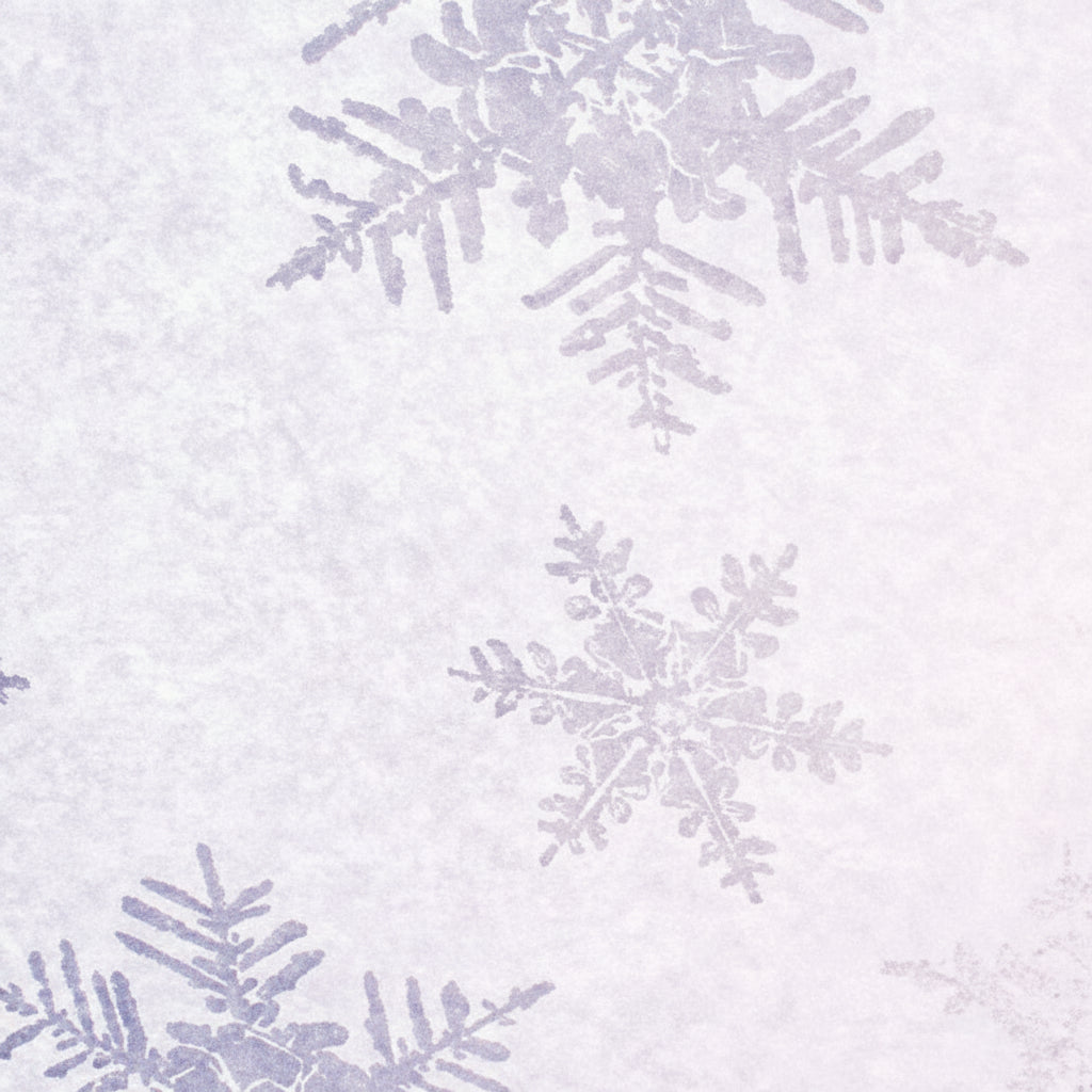 Pearl/Silver Snowflake Tissue Paper 