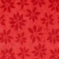 Red Ponsietta Reflections Satinique Tissue Paper
