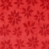 Red Poinsettia Reflections Satinique Tissue Paper