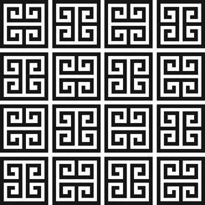 Greek Key Print Tissue Paper