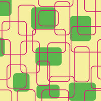 Green Random Square Power Print Tissue Paper