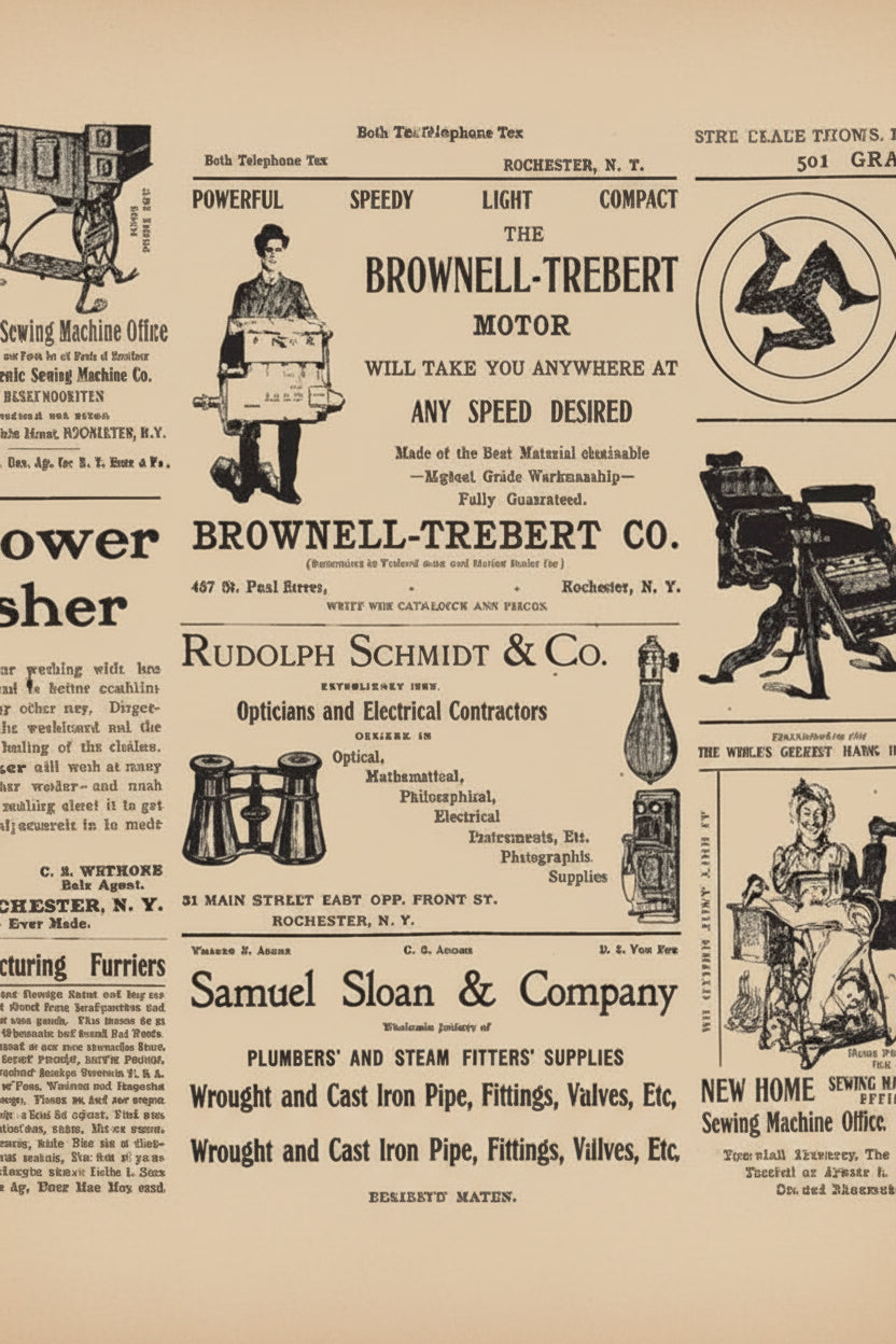 Modern Times Power Print Tissue Paper