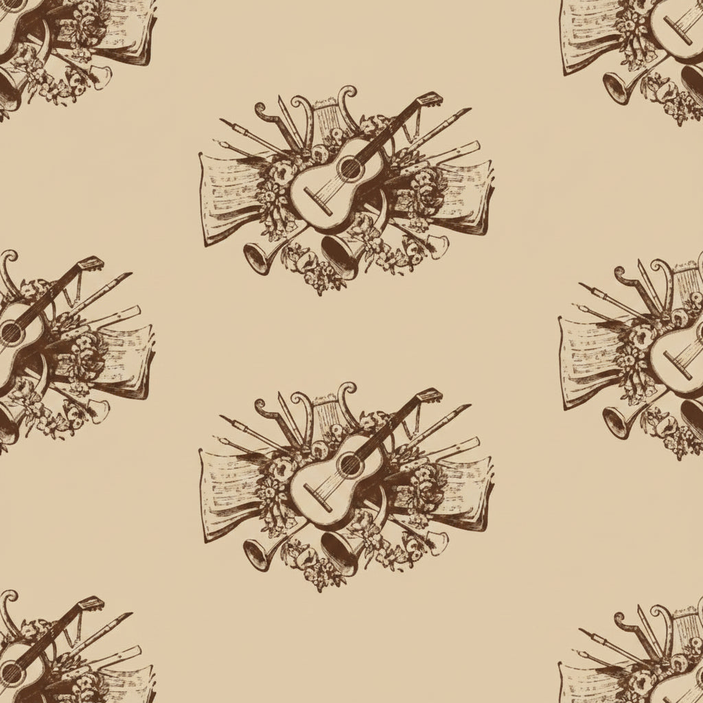 Vintage Print Tissue Paper