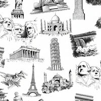 World Traveler Print Tissue Paper