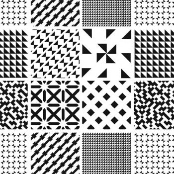 Mixed Geometric Print Tissue Paper